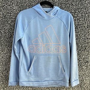 Adidas blue sweatshirt, size small